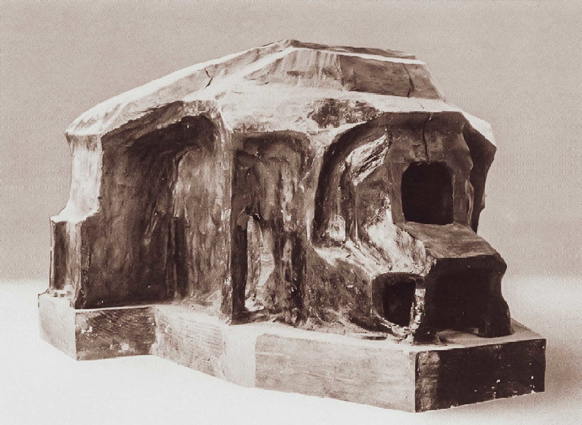 Rudolf Steiner, Model des zweiten Goetheanum