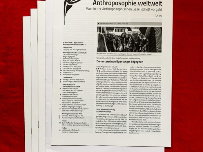 Anthroposophie aujourd’hui